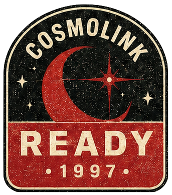 Cosmolink ready 1997 seal
