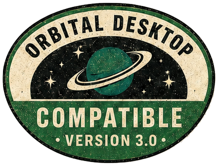 Orbital Desktop compatible version 3.0 seal